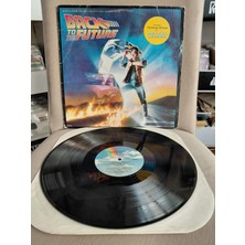Plakperest Back To The Future  - (Soundtrack) - 1985 Usa  Basım  Lp Albüm - 33 Lük Plak-2.el