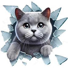 Tncline Fulcar British Araç Stickerı (Tunçline)