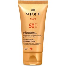 Nuxe Sun - Creme Fondante Visage Haute Protection SPF50 50 ml - Güneş Koruyucu Yüz Kremi