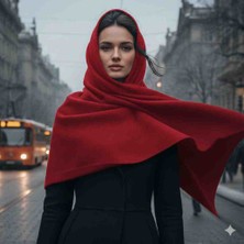 Etoile Studio Şal Omuz Şalı 70*180 Şık Omuz Şalı Düz Renkler