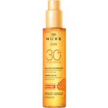 Nuxe Huile Solaıre Spf 30 - Illuminating-Shining Face And Body Oil Spf 30 150ML