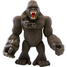 Jurassic Clash Mega Canavar Siber Goril Figürü