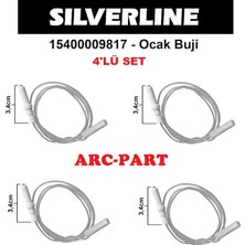 ARC-PART Silverline 5335 Ankastre Ocak Ateşleme Buji (4'lü Set)