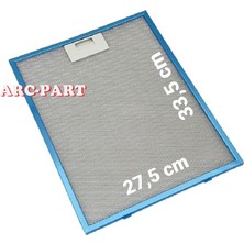 ARC-PART Silverline 2121 X9 90'lık Davlumbaz Alüminyum Filtre  27,5X33,5 cm - 1 Adet
