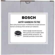 ARC-PART Bosch  DWK64PJ60T Siyah Davlumbaz Karbon Filtre  ( DWZ6HK1Q2 ) 1 Takım 2 Adet