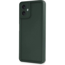 Galaxy A07 4g Viera Silikon - Koyu Yeşil