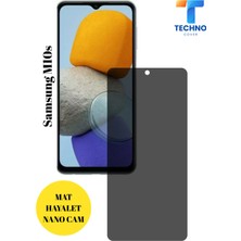 FoxPower Samsung M10S Mat Hayalet Nano Cam Darbelere Karşı Dayanıklı Esnek Nano Ekran Koruyucu
