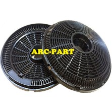 ARC-PART Esty 3420 B6 Siyah Davlumbaz Karbon Filtre - 1 Takım (2 Adet)