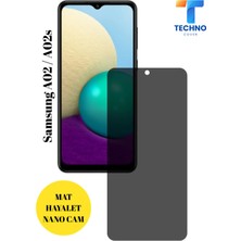FoxPower Samsung A02S Mat Hayalet Nano Cam Darbelere Karşı Dayanıklı Esnek Nano Ekran Koruyucu