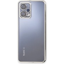Redmi Note 12 5g Kılıf Lensli Silikon - Gümüş