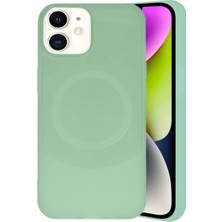 Iphone 11 Kılıf Maya Karbon Kapak - Su Yeşili