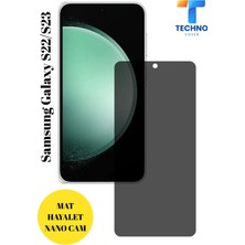 FoxPower Samsung S22 Mat Hayalet Nano Cam Darbelere Karşı Dayanıklı Esnek Nano Ekran Koruyucu