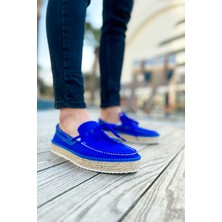 Fantastik Store CH311  Espadril Erkek Ayakkabı Mavı