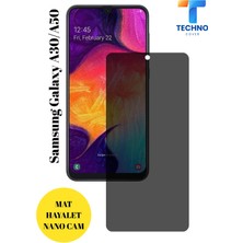 FoxPower Samsung A50 Mat Hayalet Nano Cam Darbelere Karşı Dayanıklı Esnek Nano Ekran Koruyucu