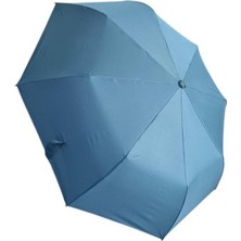 Tk-06 Katlanır Yarı Otomatik Lacivert Şemsiye