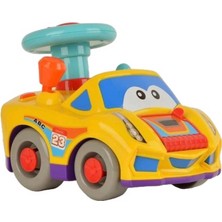 Sesli Müzikli ve Işıklı Çok Fonksiyonlu Eğlenceli Arabam