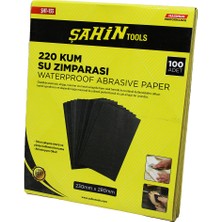 100 Adet 220 Kum Kağıt Su Zımparası (4801)