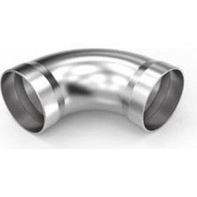 Altınes Q50 Şişme Dirsek 90 Derece - Bronz