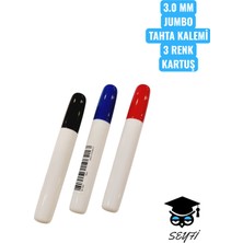 3.0 mm Jumbo Tahta Kalemi Basmalı Değiştirilebilir Kartuşlu Writech Ekstra Kalın Uç