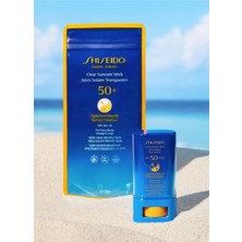 Shiseido Expert Sun Protector Clear Suncare Stick 20 gr Clear Suncare Stick SPF50+ Yüz Güneş Kremi