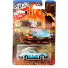 Hot Wheels Vintage Silver Series 71 Porshe 911 Araba Dayanıklı Yapı İle Çocuklar İçin Eğlenceli Oyun