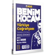 Benim Hocam Yayınları 2026 Ags Türkiye Coğrafyası Tamamı Çözümlü 40 Branş Deneme