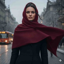 Etoile Studio Şal Omuz Şalı 70*180 Şık Omuz Şalı Düz Renkler