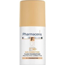 Pharmaceris  F Spf 50 Ivory Koruyucu Düzeltici Sıvı Fondotenli Güneş Koruyucu Krem 30 ml