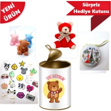 E-Hediyeci Seni Seviyorum Mesajlı Konsept Hediye Kutusu  Kız Arkadaşa, Sevgiliye, Eşe Romantik Hediye Kutusu S01