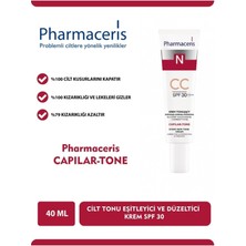 Pharmaceris Cilt Tonu Eşitleyici ve Düzeltici Krem Spf 30 Capılar-Tone Hacim: 40 ml