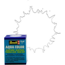 NessiWorld Aqua Color Clear - Mat Boya- 18 ml