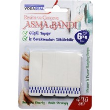4 Parça  Resim ve Çerçeve Asma Bantı 6kg.taşıma (4801)