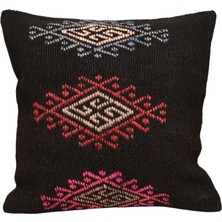 Zehra Abla Halı Yeni El Dokuma Dekoratif Kilim Kırlent Yastık Kılıfı 6760
