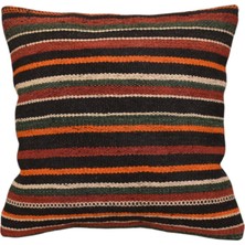 Kilim Antik El Dokuma Dekoratif Kilim Kırlent Yastık Kılıfı 1215 - Yeni - Çok Renkli