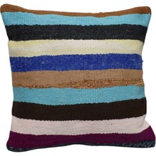 Zehra Abla Halı Yeni El Dokuma Dekoratif Kilim Kırlent Yastık Kılıfı 6778