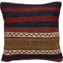 Kilim Antik El Dokuma Dekoratif Kilim Kırlent Yastık Kılıfı 1211 - Yeni - Çok Renkli