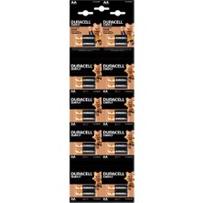 20'li Kartela 1.5 V Alkalin Aa Kalem Pil Lowell Home - 51478