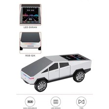 Lowell Home D68 Cyber Model Araba Tasarımlı Bluetooth Hoparlör 15W Güçlü Ses Rgb LED /tws/usb Beyaz Lowell