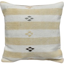 Kilim Antik El Dokuma Dekoratif Kilim Kırlent Yastık Kılıfı 1210 - Yeni - Çok Renkli