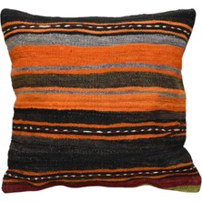 Kilim Antik El Dokuma Dekoratif Kilim Kırlent Yastık Kılıfı 1233 - Yeni - Çok Renkli