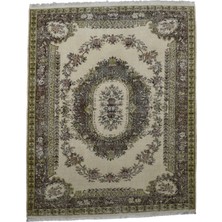 Kilim Antik 6m2 El Dokuma Aubusson Eskitme Yün Salon Halısı 0791 - Vintage - Çok Renkli