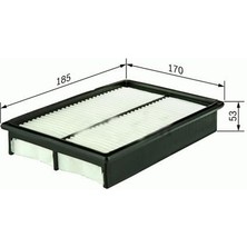 Sardes SA2296 - Hava Filtresi Daıhatsu Sırıon-Yrv 1.0 98-05 C1922 x