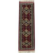 Kilim Antik El Dokuma Şirvan Iran Mini Yolluk Yüne Yün Halı 0785 - Antika - Çok Renkli