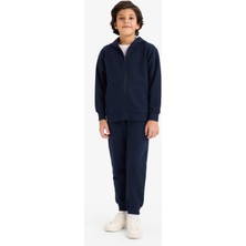 DeFacto Beli Paçası Lastikli Basic Düz Pike Eşofman Altı Erkek Çocuk B5755A826SP