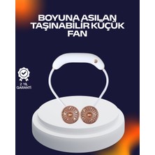 Aykantekno USB Şarjlı Katlanabilir Mini Boyun Fanı 1–3 Saat Kullanım (AYHN94820)
