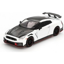 Belle Fusion Bfs 1/64 Nissan Gt-R Nismo 2024 Brilliant White Pearl - Blister Paket
