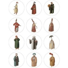 Mabelme Store Osmanlılar Sticker (12'li)