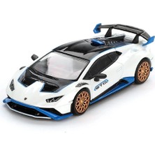 Belle Fusion Bfs 1/64 Lamborghini Huracán Sto Bianco Asopo - Blister Paket