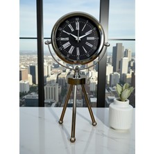 Sylar Zentime Prime Krom Üç Ayaklı Metal Masa Saati