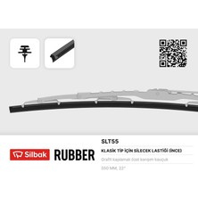 Silbak Sılbak SLT55 - Silecek Lastiği 550MM Tel Takılan Ducato Orj.lastiği-Mgn Sürücü-Bmw-Audı-Vw